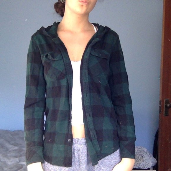 Tna Brisco Shirt - Plaid flannel shirt - Picture 2 of 6